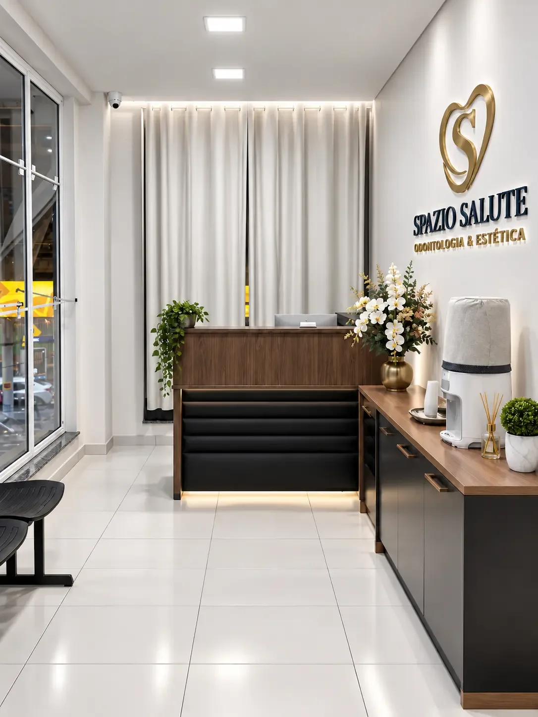 Recepção da Spazio Salute